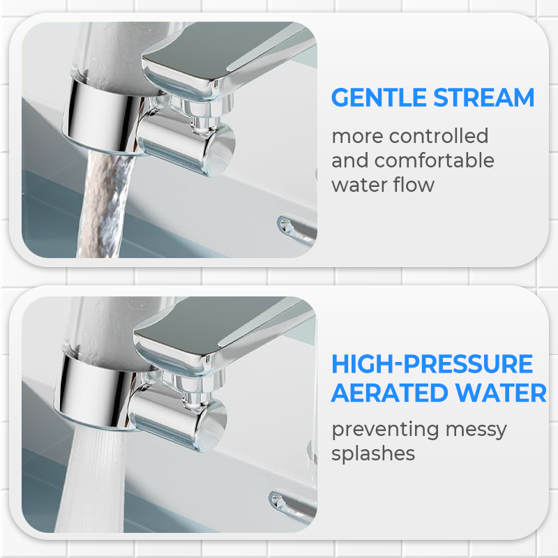 📢📢50 % de réduction !! ⏰ Ensemble de Buses Filtrantes Universelles Pivotantes à 720° – 2 Modes d’Eau, Filtre Transparent & Installation Sans Outil 🚰