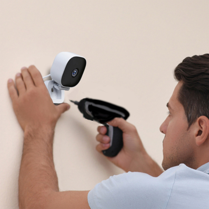 🔥📹 Caméra de surveillance 2K avec vision nocturne couleur et enregistrement continu 24h/24, 7j/7 📱🚨 Alertes intelligentes en temps réel – installation simple, parfaite pour un usage domestique !