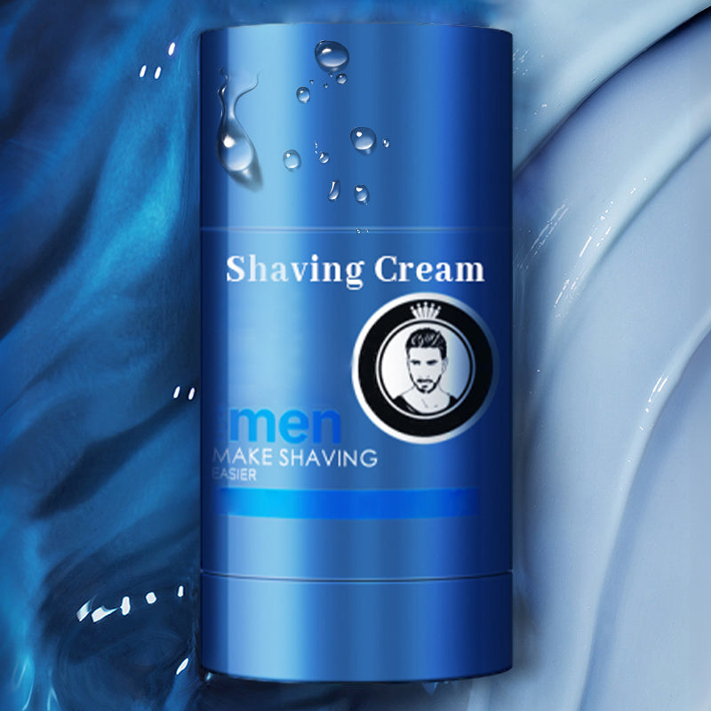 Bâton de Crème de Rasage et de Nettoyage 2 en 1 pour Hommes