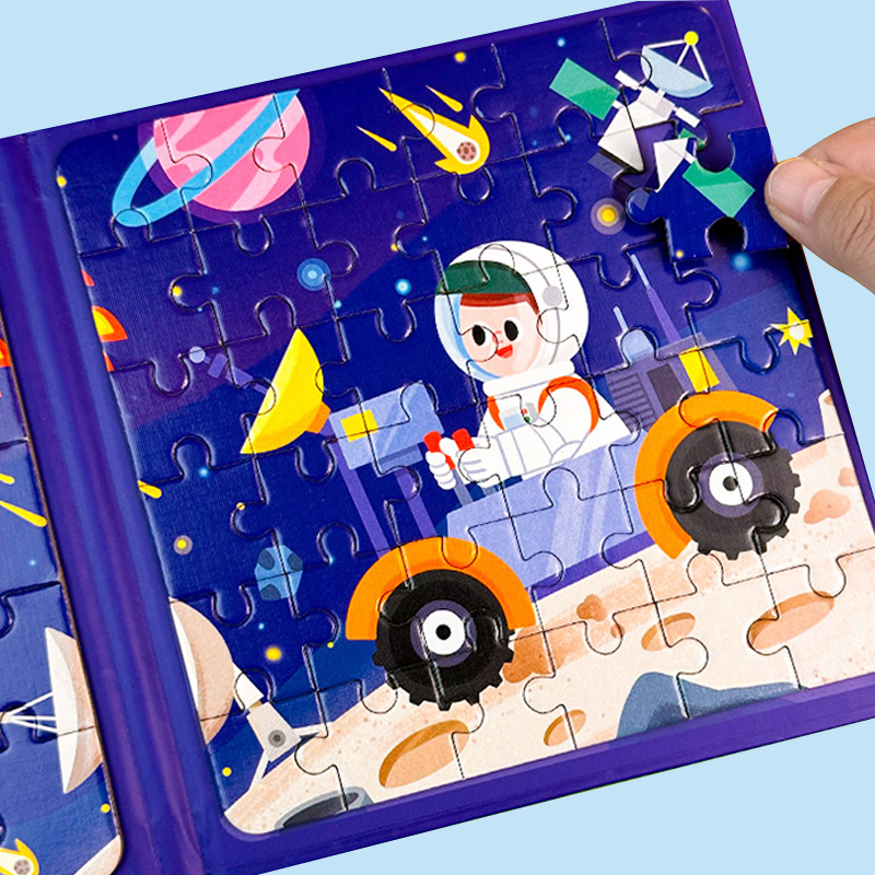 🧩 50% DE RÉDUCTION ! 🧠 Puzzles Magnétiques Enfants - Jeu Éducatif avec Formes Géométriques et Créativité, Apprentissage par le Jeu 🎨📦