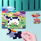 🧩 50% DE RÉDUCTION ! 🧠 Puzzles Magnétiques Enfants - Jeu Éducatif avec Formes Géométriques et Créativité, Apprentissage par le Jeu 🎨📦