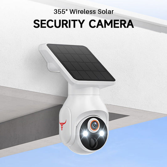 Caméra de Sécurité Solaire Sans Fil 355°
