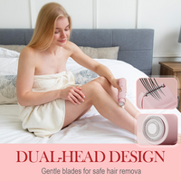 👑Épilateur électrique portable à double tête✨🌿