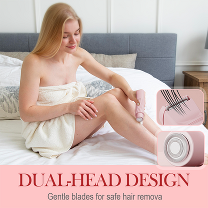 👑Épilateur électrique portable à double tête✨🌿
