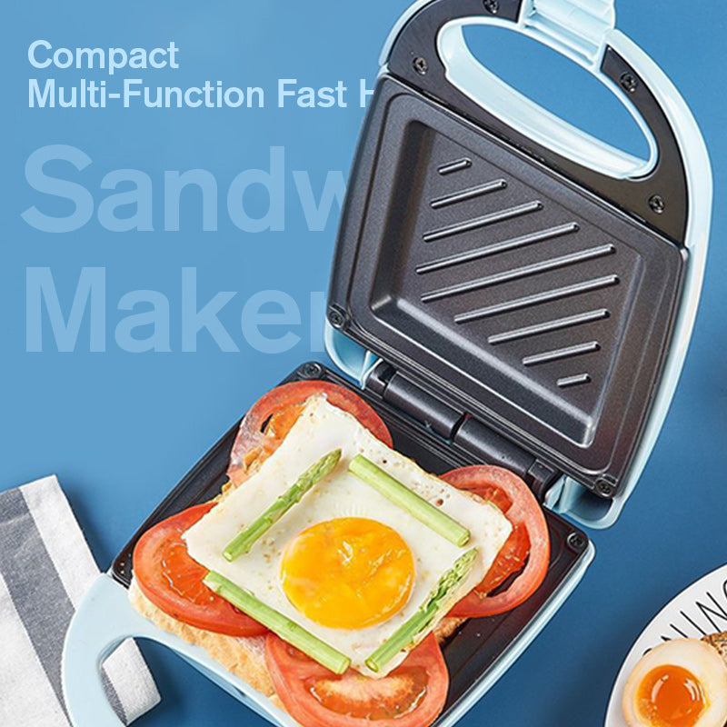 Machine à sandwich compacte multifonction à chauffage rapide