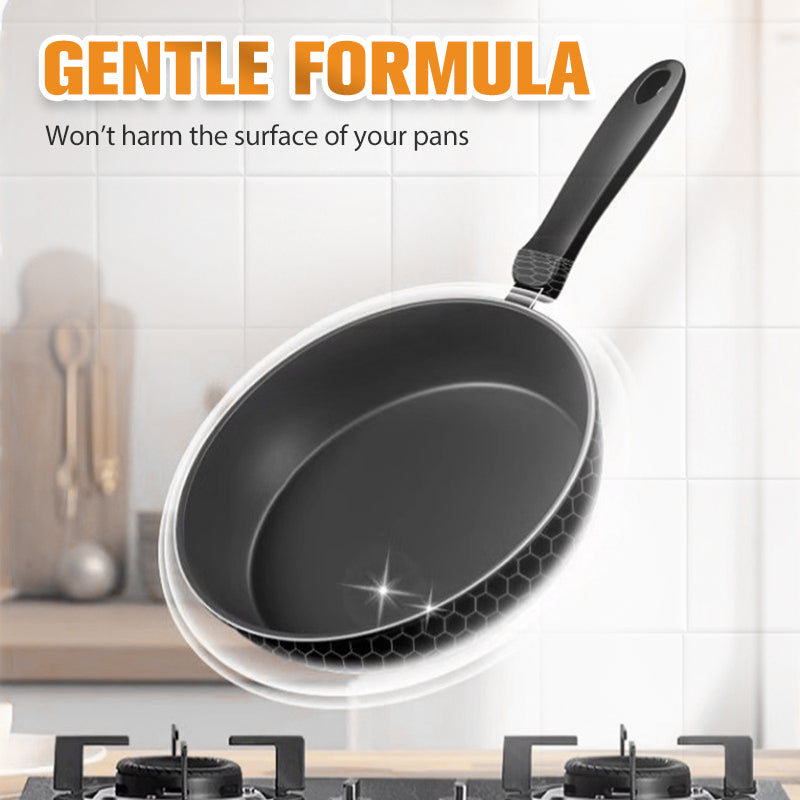 🍳 ACHETEZ 1 - RECEVEZ 1 GRATUIT ! 🔥 Pâte Dissolvante Résidus Brûlés - Nettoyage Profond pour Casseroles/Plats sans Rayurer, Élimine Graisse et Carbonisation en 5 Min 🧽✨