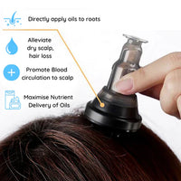 Applicateur d'Huile pour Cuir Chevelu