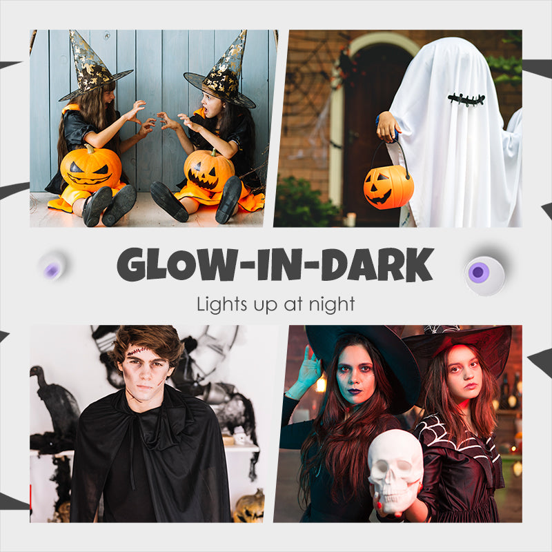 Costume de Squelette Phosphorescent pour Halloween