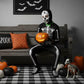 Costume de Squelette Phosphorescent pour Halloween