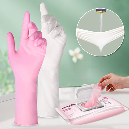 Gants jetables imperméables pour le nettoyage de la cuisine