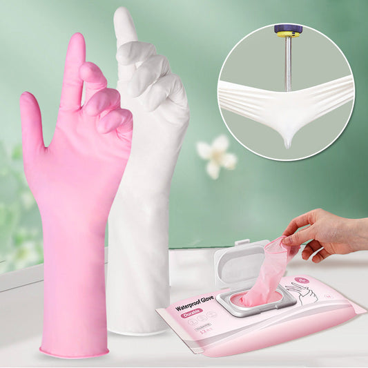 Gants jetables imperméables pour le nettoyage de la cuisine