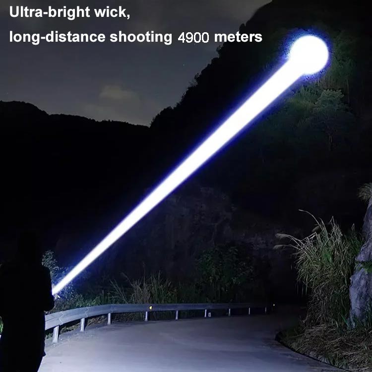 📢📢56 % de réduction – Lampe de Poche Zoomable à 7500 Lumens 🔦🏔️ Étanche IPX7, Rechargeable USB-C & Fonction Power Bank !