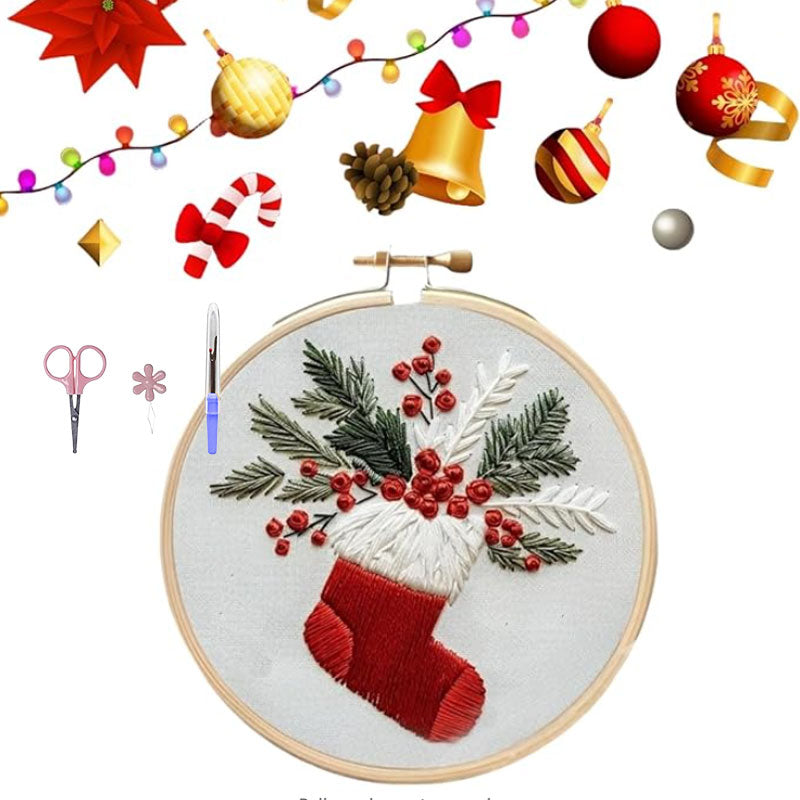 Kit de Broderie de Noël