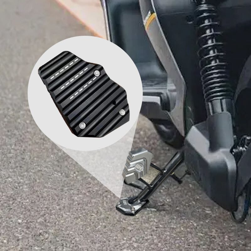 📢📢50% de réduction !🛡️ Stabilité Hivernale : Extension de Béquille Moto - Évitez les Chutes sur Sols Glissants !🚵‍♀️