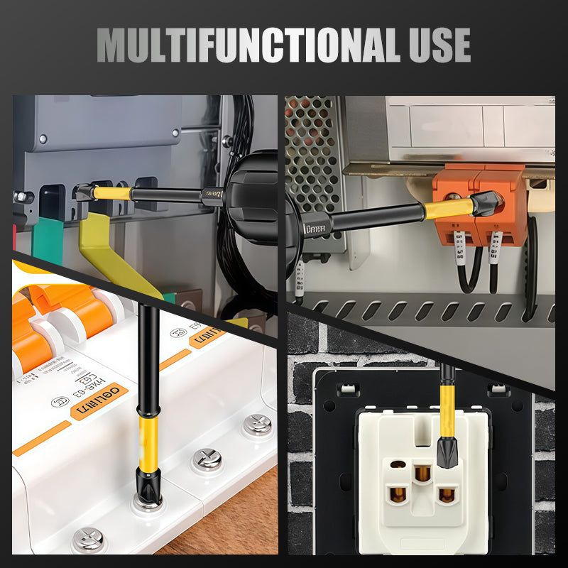 Electrician Anti-Slip Slotted Screwdriver