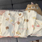 Ensemble de Pyjama pour Femme à Manches Longues avec Imprimé Cartoon