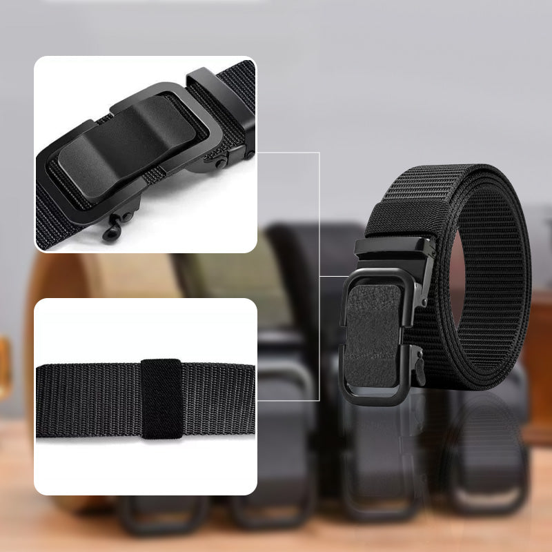 Ceinture tactique résistante en nylon pour hommes