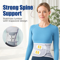 Ceinture médicale de soutien lombaire - Soulage la douleur - Protège la colonne lombaire