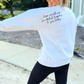 Sweat-shirt décontracté à imprimé cœur pour femme