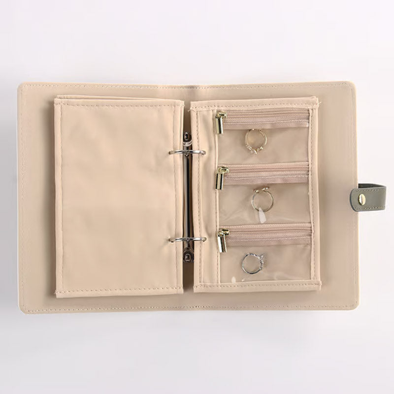 💍 50% DE RÉDUCTION ! ✨ Coffret à Bijoux à Carreaux - Compartiments Multiples & Portable, Parfait pour Voyage et Organisation 🧳✨