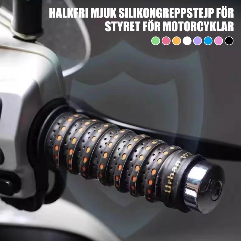 💯 Ruban de Guidon en Silicone Doux Antidérapant pour Moto