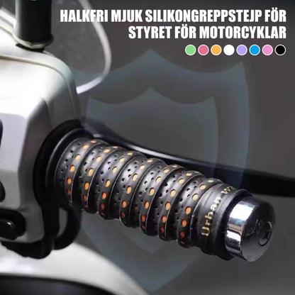 💯 Ruban de Guidon en Silicone Doux Antidérapant pour Moto