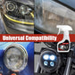 Rénovateur de phares de voiture professionnel 180 ml avec éponge