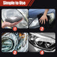 Rénovateur de phares de voiture professionnel 180 ml avec éponge