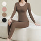 Ensemble de Sous-Vêtements Thermiques avec Soutien-Gorge Intégré pour Femme