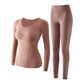 Ensemble de Sous-Vêtements Thermiques avec Soutien-Gorge Intégré pour Femme