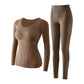 Ensemble de Sous-Vêtements Thermiques avec Soutien-Gorge Intégré pour Femme