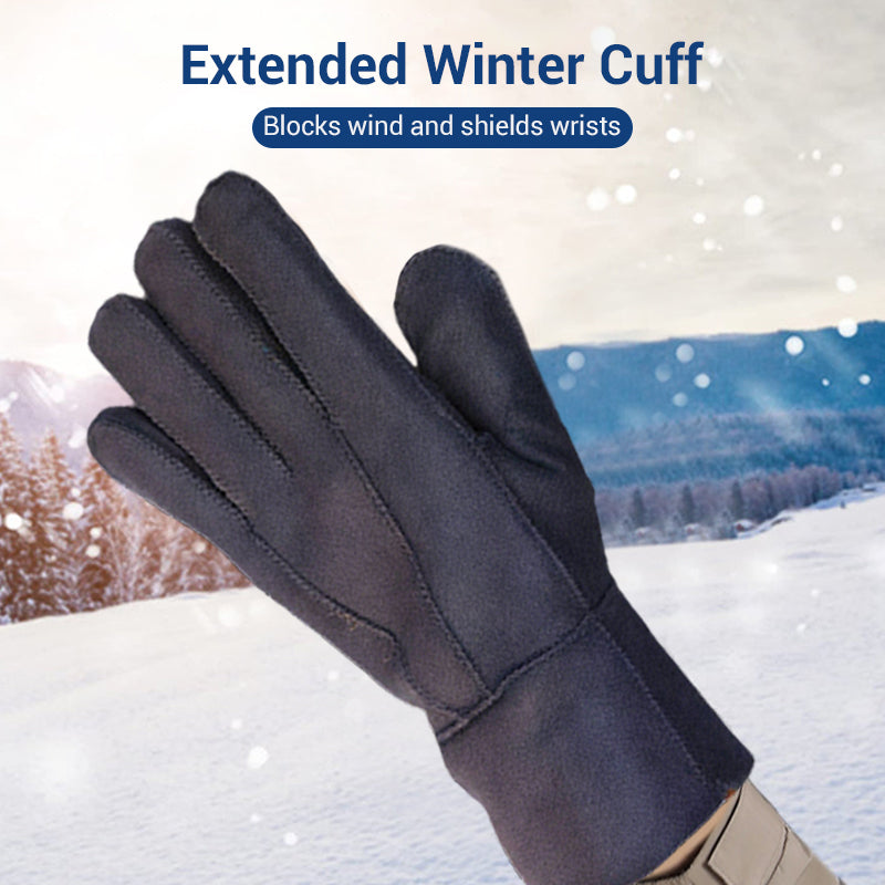 🎄✨Soldes de Noël à durée limitée🎁Gants chauds double épaisseur 100 % laine douce