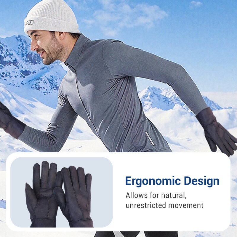 🎄✨Soldes de Noël à durée limitée🎁Gants chauds double épaisseur 100 % laine douce