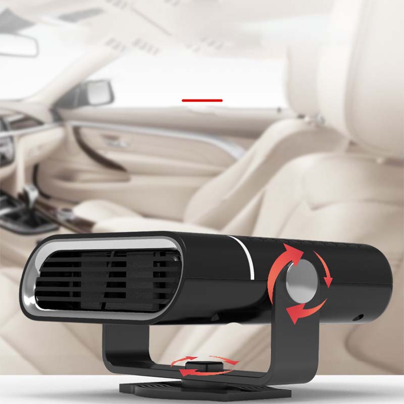 📢📢52 % DE RÉDUCTION ! 🚗Chauffage portable 2 en 1 pour voiture avec rotation à 360°
