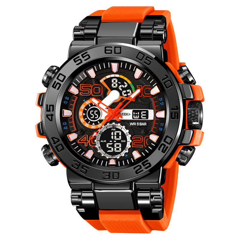 Montre digitale multifonctionnelle LED étanche