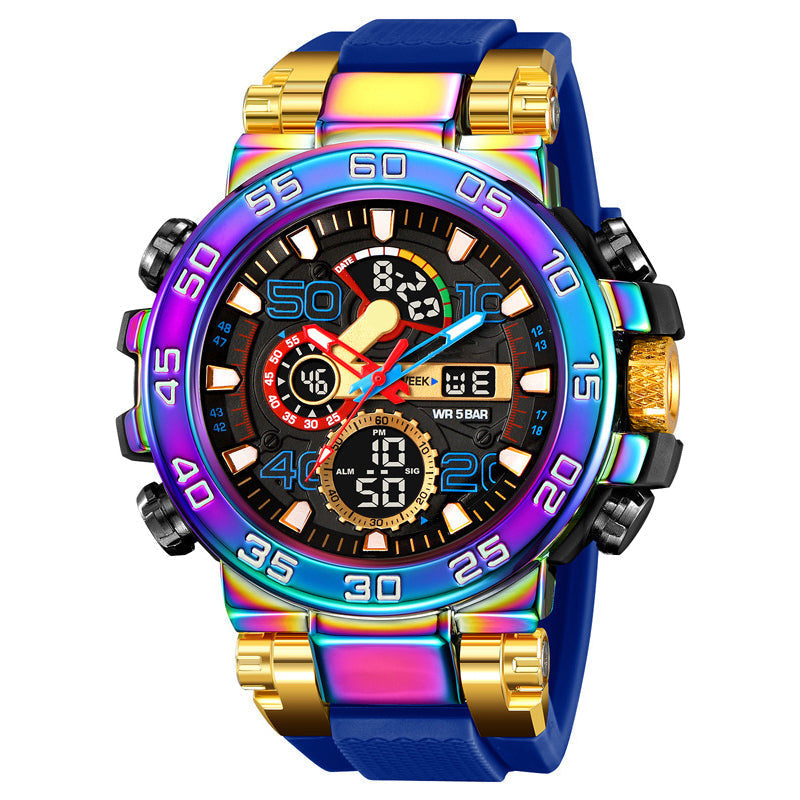 Montre digitale multifonctionnelle LED étanche