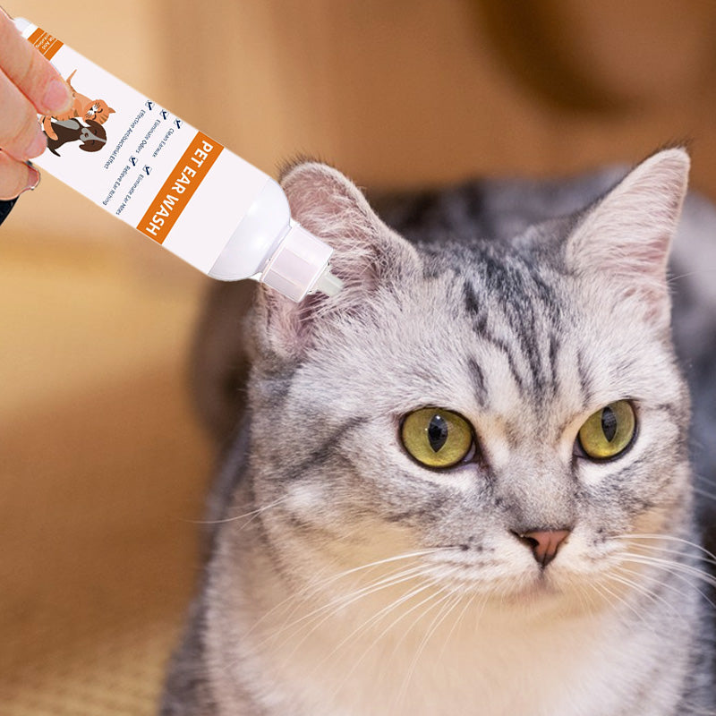 📢📢Achetez-en 2 obtenez-en 1 gratuit🔥🔥Nettoyant pour oreilles pour chiens et chats