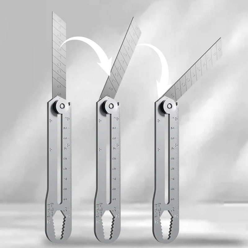 ⛄ Offre Spéciale Hiver：60 % de réduction ! 🔧 Couteau utilitaire multifonction avec lame cassable – Grattoir, règle, clé & ouvre-bouteille en un seul outil compact ! ✨