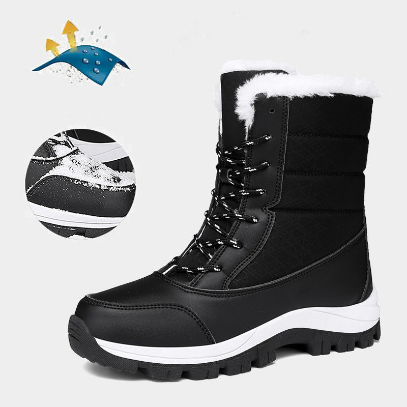 📢 56 % de réduction !!!🔥 Bottes d’hiver imperméables & ultra-chaudes pour femmes – élégantes, antidérapantes & respirantes ! ❄️👢