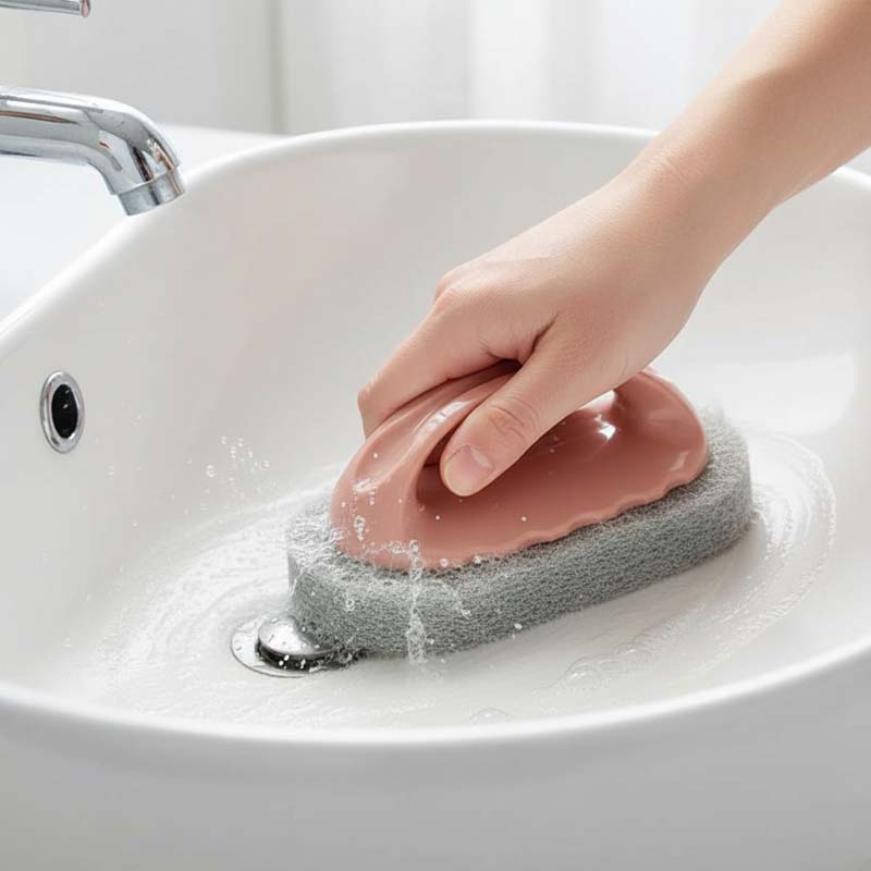 Brosse de nettoyage polyvalente avec manche