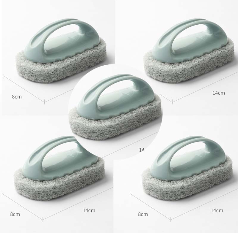 Brosse de nettoyage polyvalente avec manche