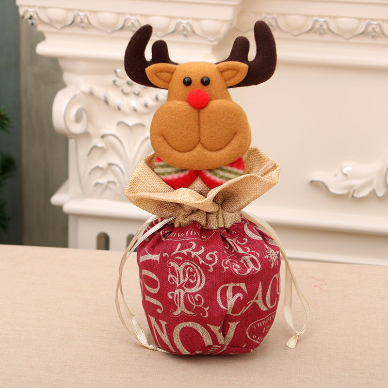 🎅VENTA ANTICIPADA DE NAVIDAD - Regalo de Navidad Muñecas Bolsas Hechas a Mano