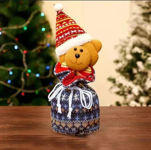 🎅VENTA ANTICIPADA DE NAVIDAD - Regalo de Navidad Muñecas Bolsas Hechas a Mano