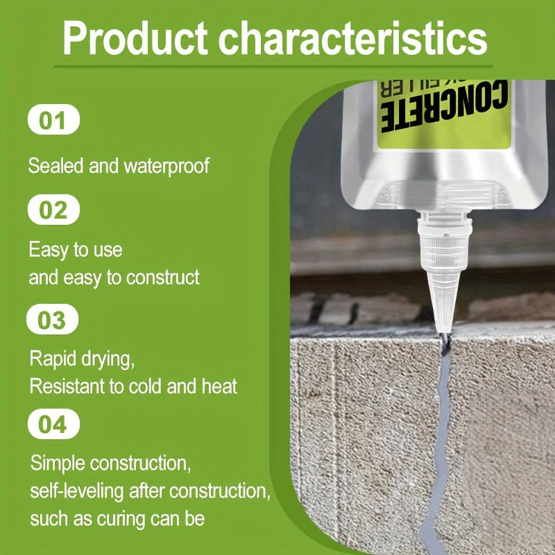 Mastic imperméable pour fissures toutes surfaces