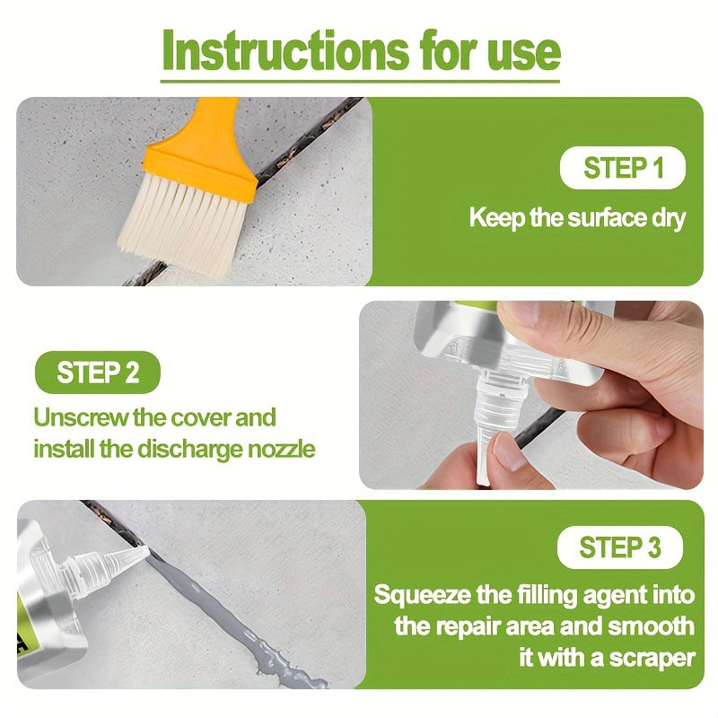 Mastic imperméable pour fissures toutes surfaces