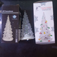 Sapin de Noël en acrylique avec LED