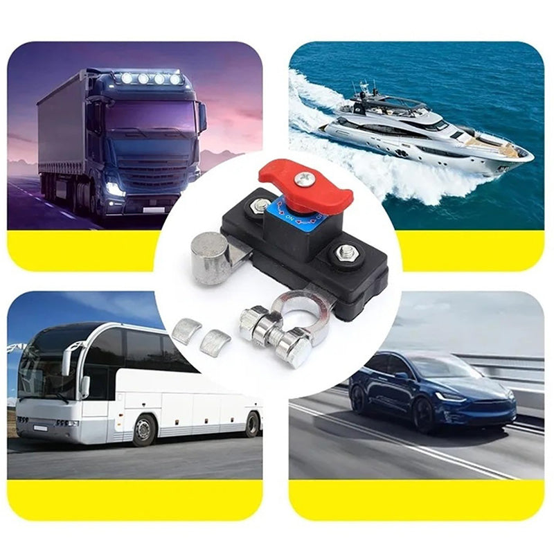 🔋 50% DE RÉDUCTION ! ⚡ Interrupteur de Déconnexion Batterie Voiture – 12V-24V Compatible, Coque Ignifuge & Urgence/Maintenance Sécurisée 🚗📦