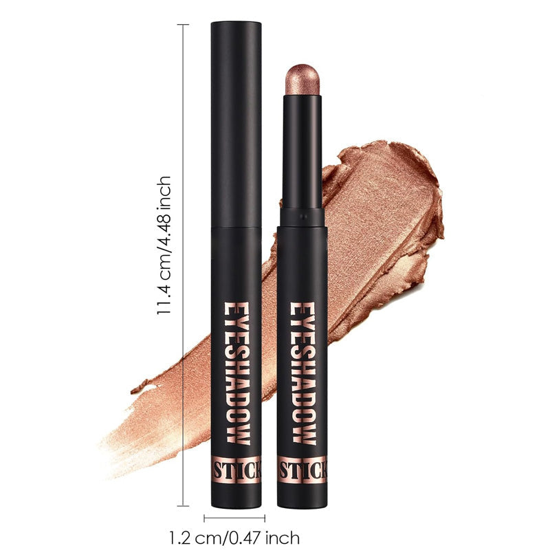 🎅AUJOURD'HUI SEULEMENT - POUR 8 PIÈCES !!🎄PLUS DE 50 000 UNITÉS VENDUES ! 🎁✨8 couleurs de fards à paupières pailletés en stick, waterproof, longue tenue et multi-usage