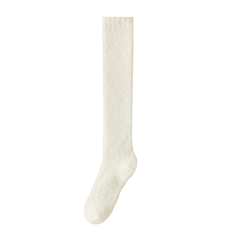 Chaussettes hautes au-dessus du genou, thermiques et confortables