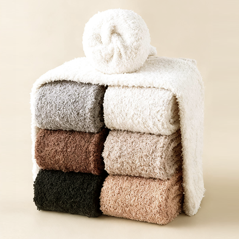 Chaussettes hautes au-dessus du genou, thermiques et confortables